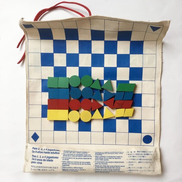 Vintage Traverse Unicef Canvas Packable Board Game Educational Insights 1992 - Picture 3 of 10